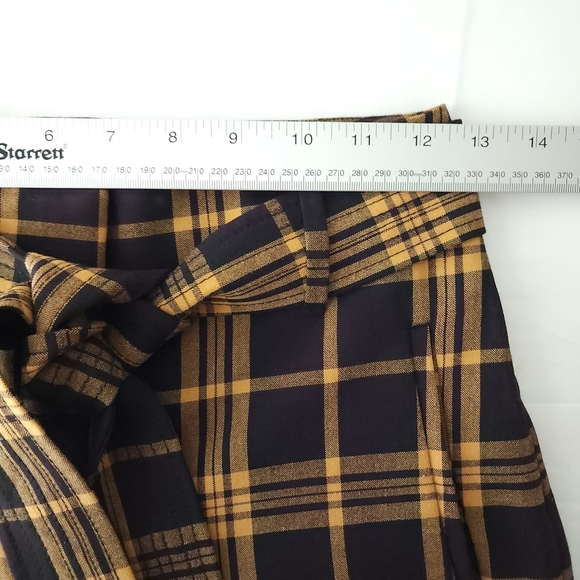 Wilfred Plaid Tie-front Pant - Picture 6 of 8